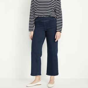 NWT Pull-On, Wide Leg, High Waisted Jeans